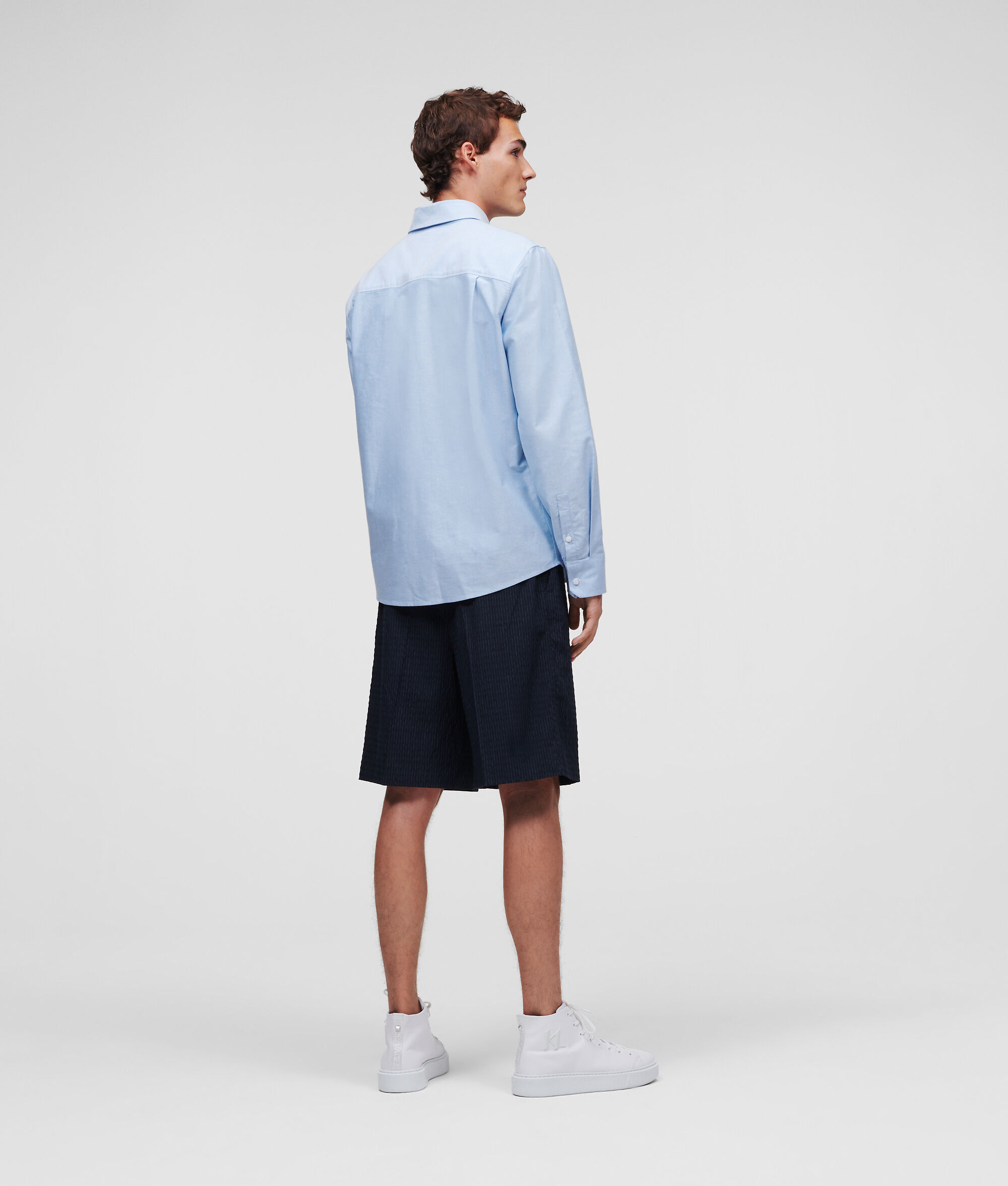 (image for) Compact KARL LOGO OXFORD SHIRT